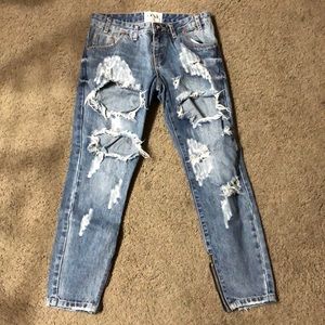 One teaspoon Ripped Jeans